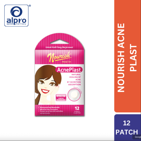 Nourish Acne Plast Girl 12S